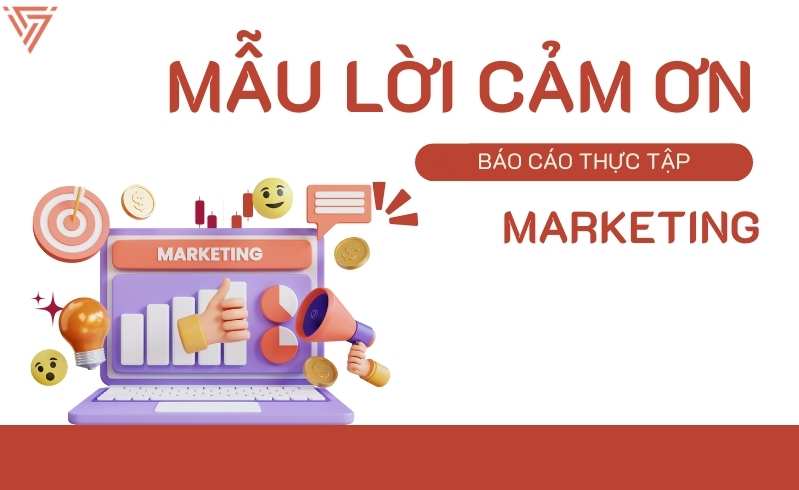 Lời cảm ơn báo cáo thực tập Marketing