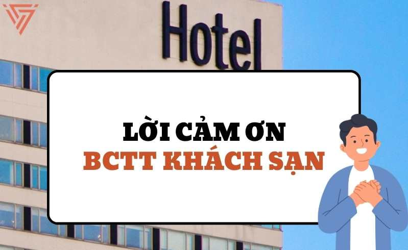 Lời cảm ơn báo cáo thực tập khách sạn