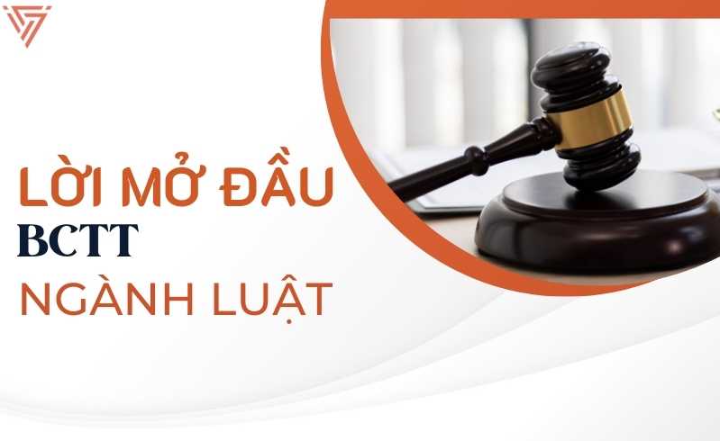 Lời mở đầu báo cáo thực tập ngành luật