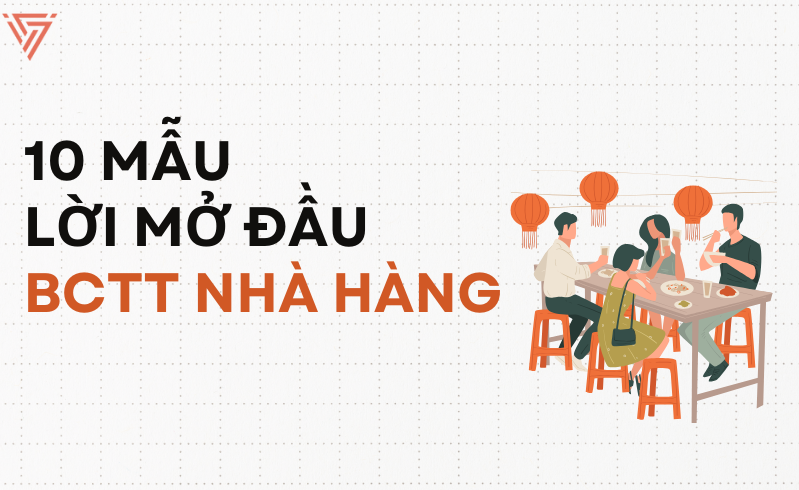 Lời mở đầu báo cáo thực tập ngành nhà hàng