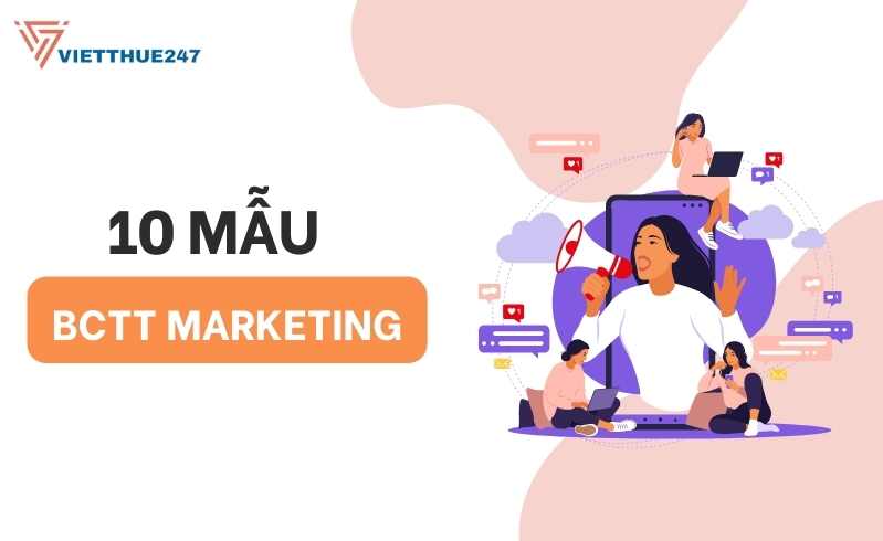 Mẫu báo cáo thực tập marketing