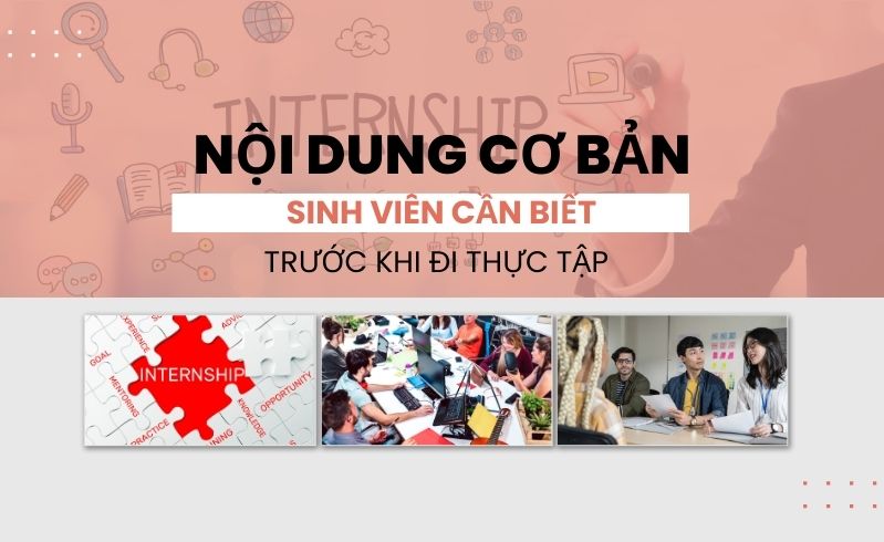 Nội dung cơ bản đi thực tập