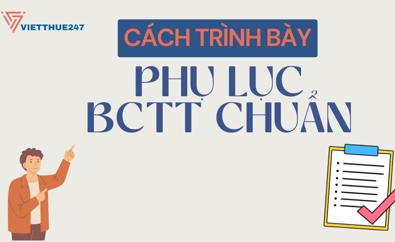 Phụ lục báo cáo thực tập