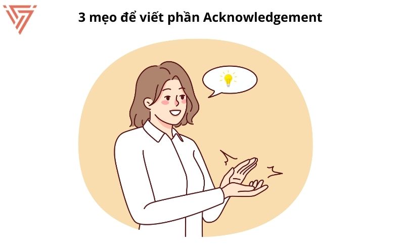 Cách viết phần Acknowledgement trong luận văn