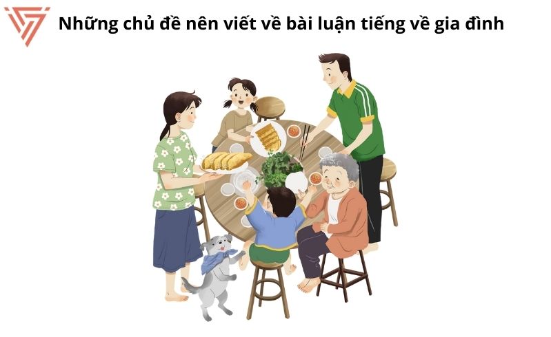 Viết bài luận tiếng anh về gia đình