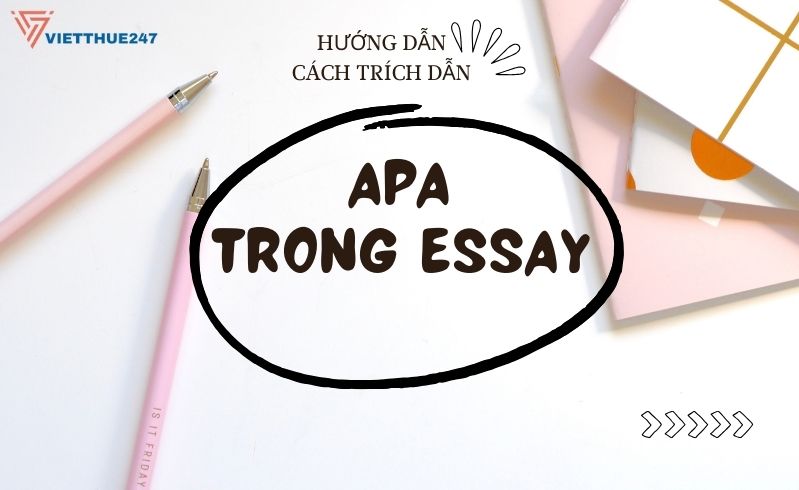 Cách trích dẫn APA trong essay, tiểu luận, luận văn