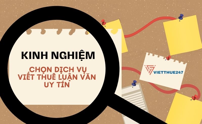 Dịch vụ viết thuê luận văn