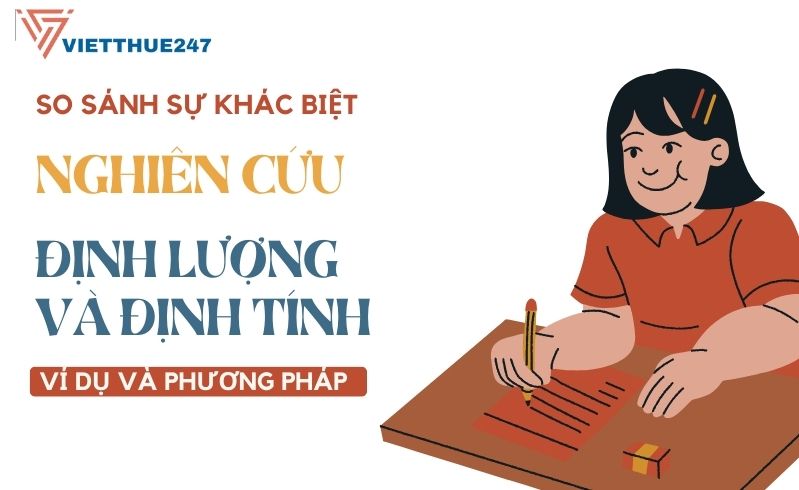 Nghiên cứu định tính so với nghiên cứu định lượng