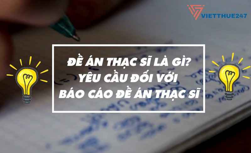 Đề án thạc sĩ là gì?