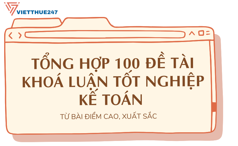 Đề tài khoá luận tốt nghiệp kế toán