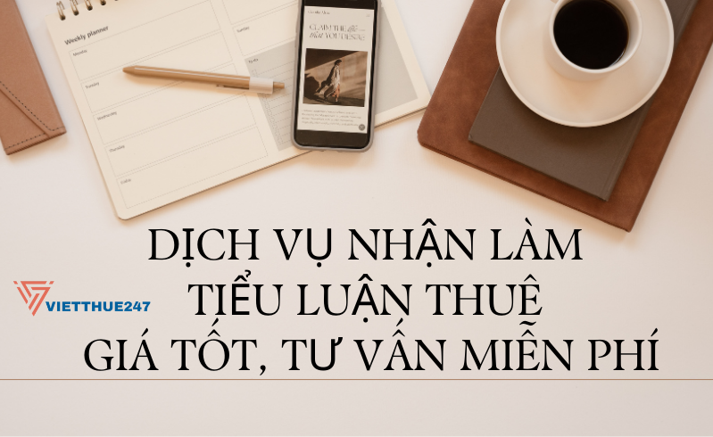 Dịch vụ nhận làm tiểu luận thuê