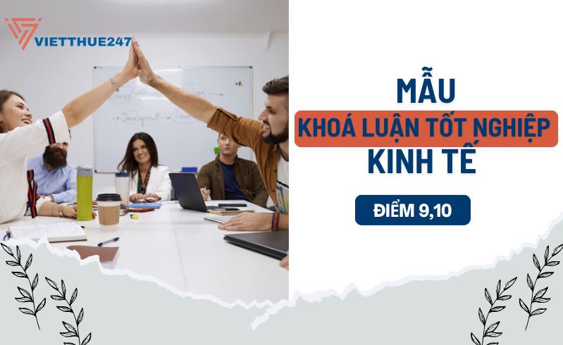 Mẫu khoá luận tốt nghiệp kinh tế