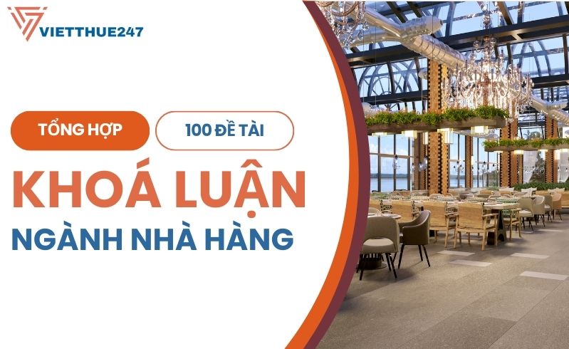 Đề tài khoá luận tốt nghiệp ngành nhà hàng