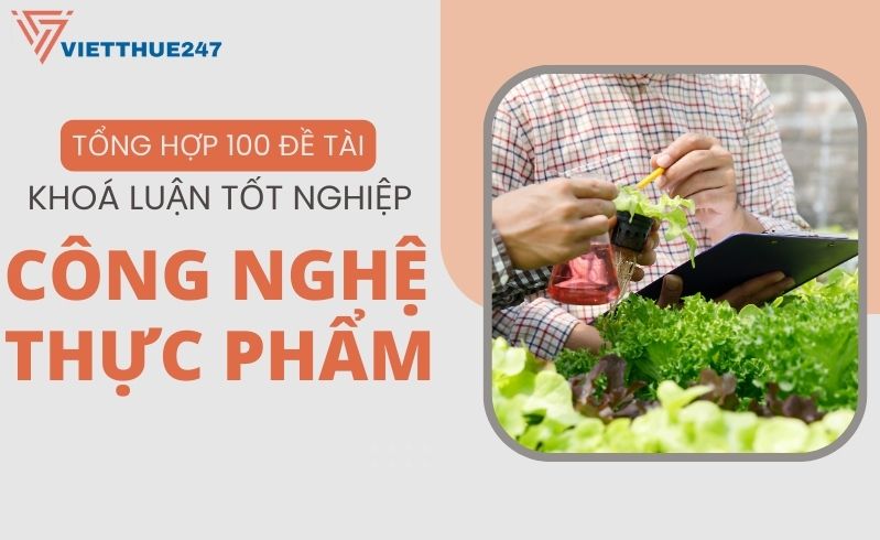 Đề tài khoá luận tốt nghiệp công nghệ thực phẩm