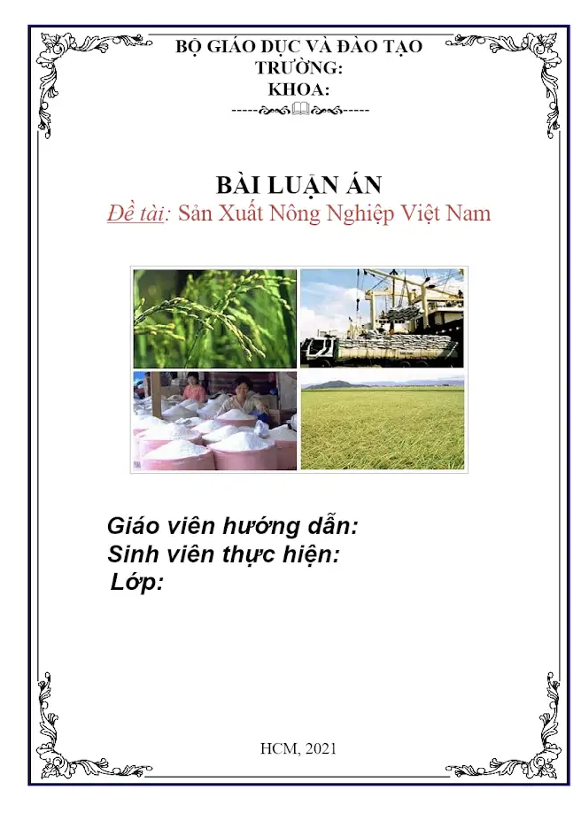 Mẫu bìa khóa luận tốt nghiệp