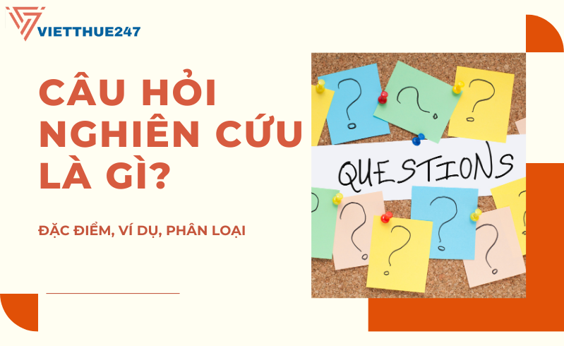 Câu hỏi nghiên cứu và Giả thuyết nghiên cứu