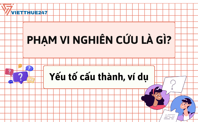 Phạm vi nghiên cứu đề tài