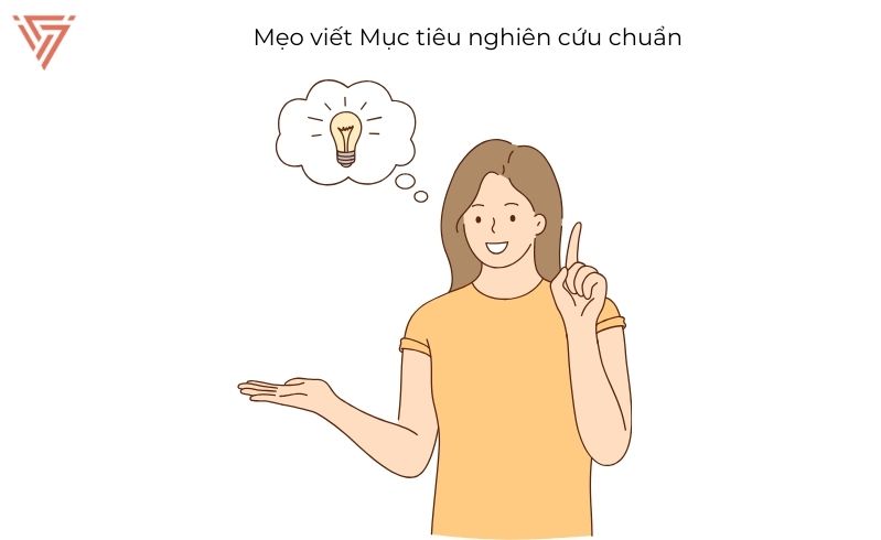 Cách viết mục tiêu nghiên cứu chuẩn