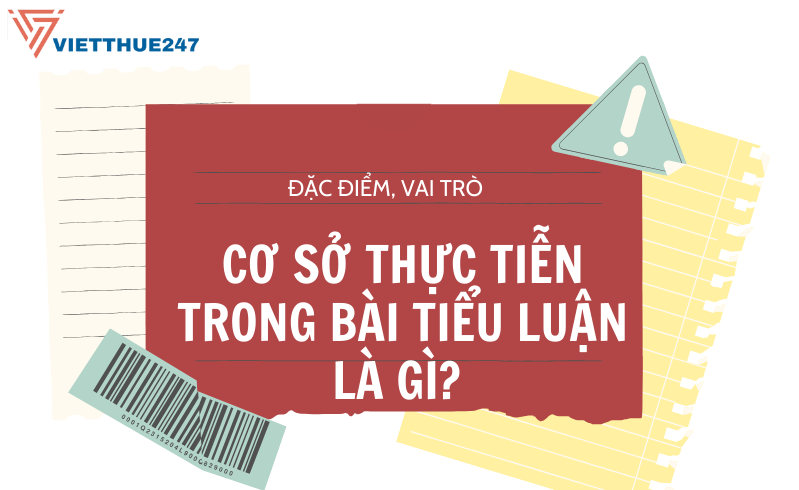 Cơ sở thực tiễn trong bài tiểu luận