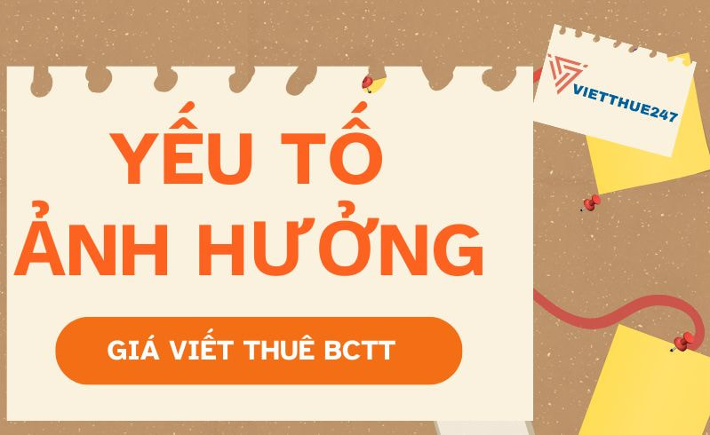 Giá viết thuê báo cáo thực tập