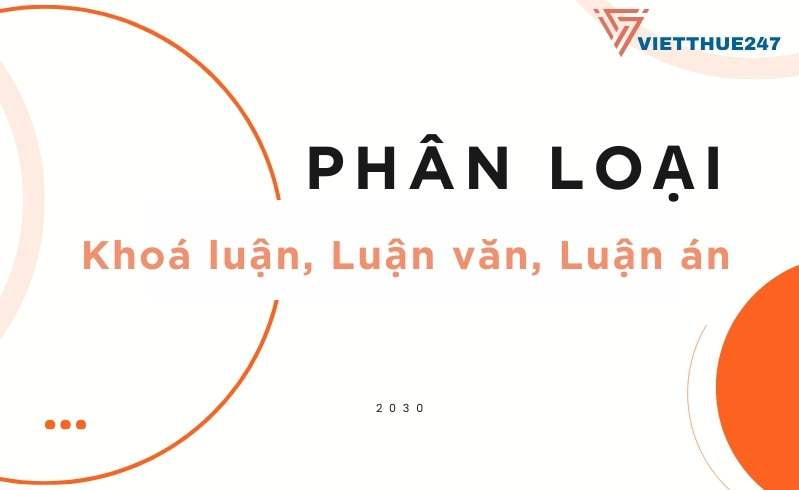 Phân loại: Khoá luận, Luận văn, Luận án