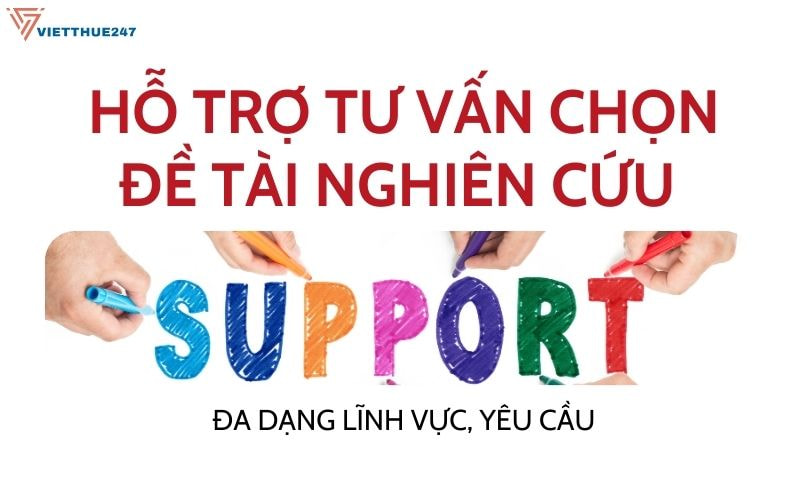 Hỗ trợ tư vấn chọn đề tài