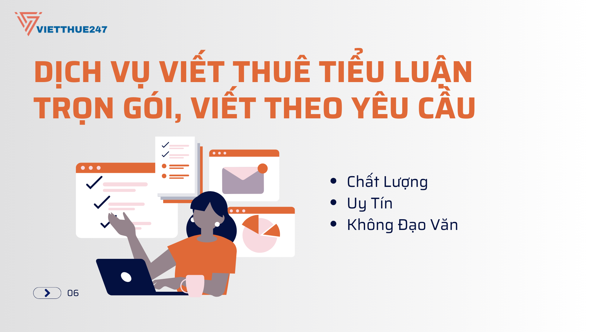 Dịch Vụ Viết Thuê Tiểu Luận Trọn Gói