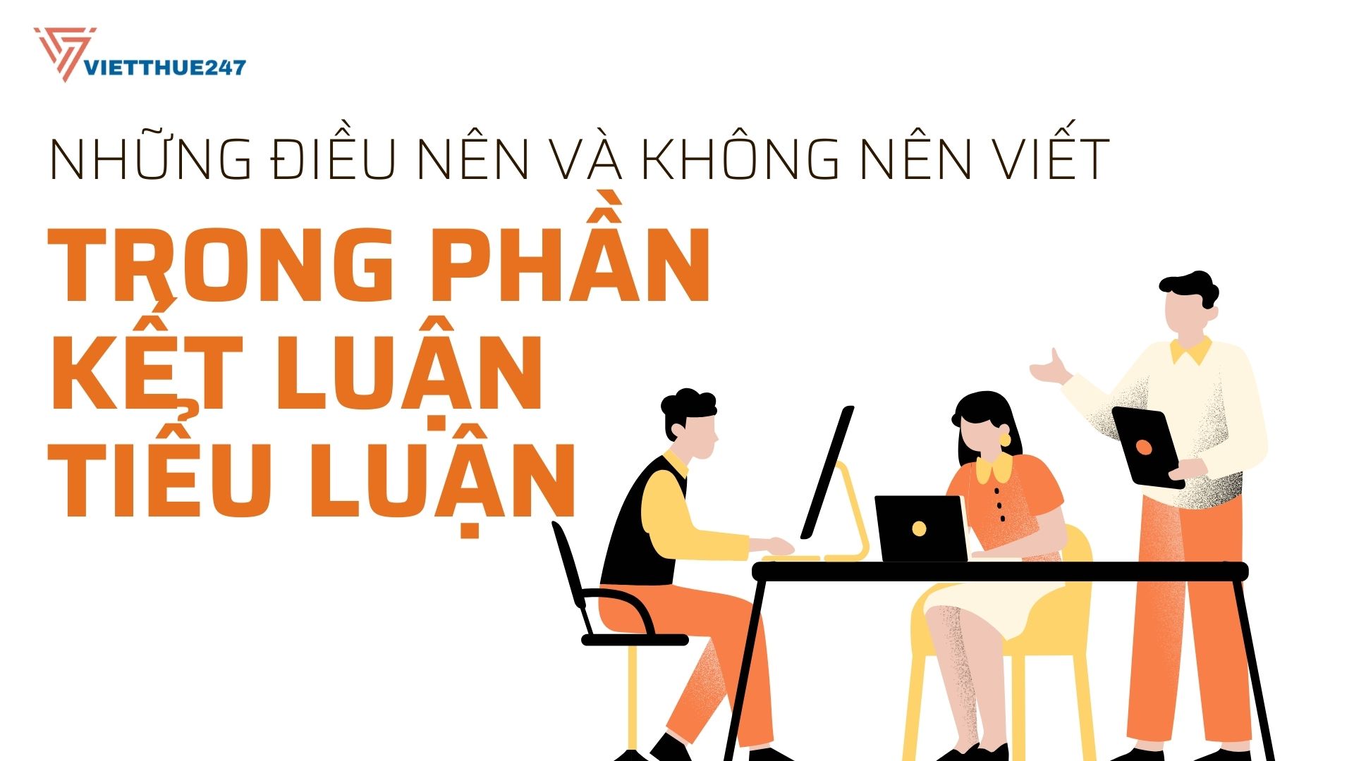 Viết phần kết luận tiểu luận