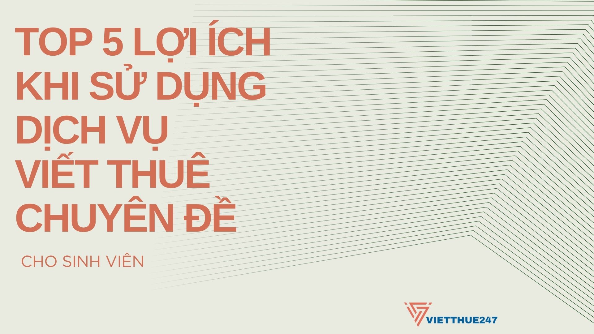 Dịch vụ viết thuê chuyên đề