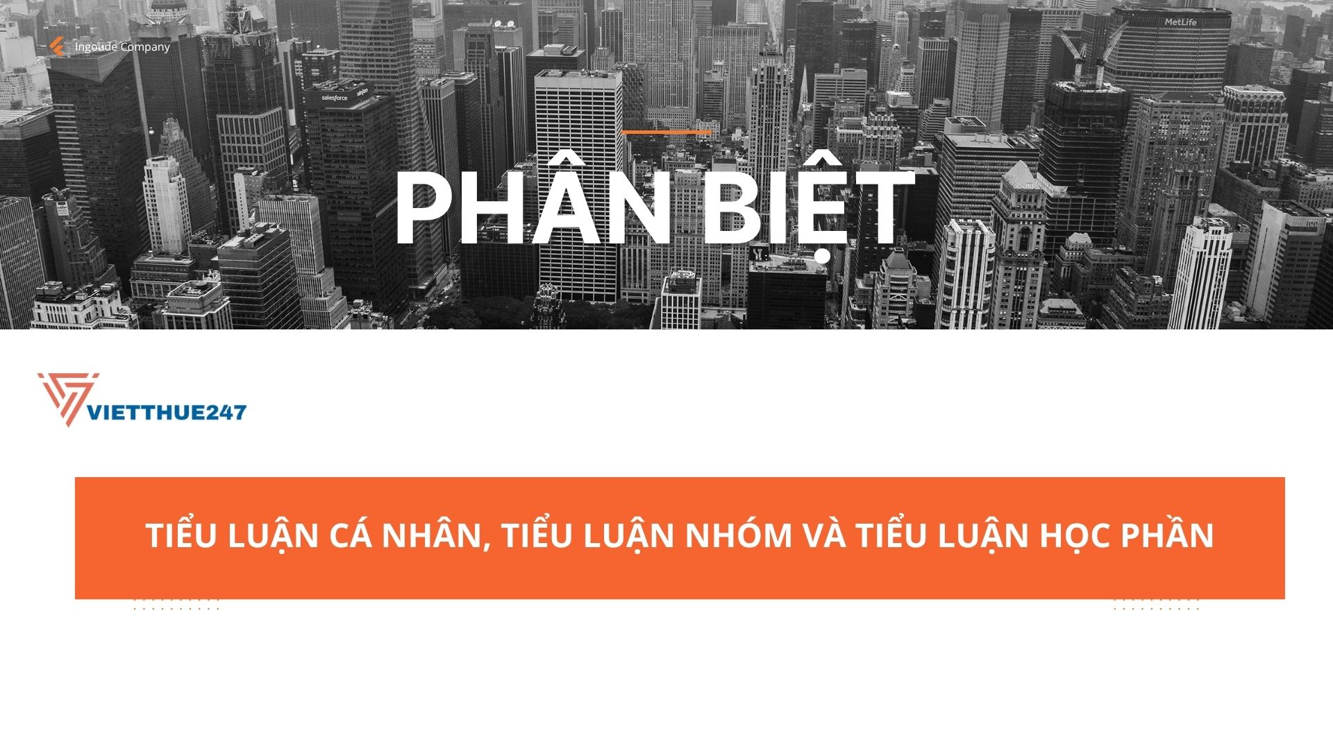 Phân biệt tiểu luận cá nhân, tiểu luận nhóm và tiểu luận học phần