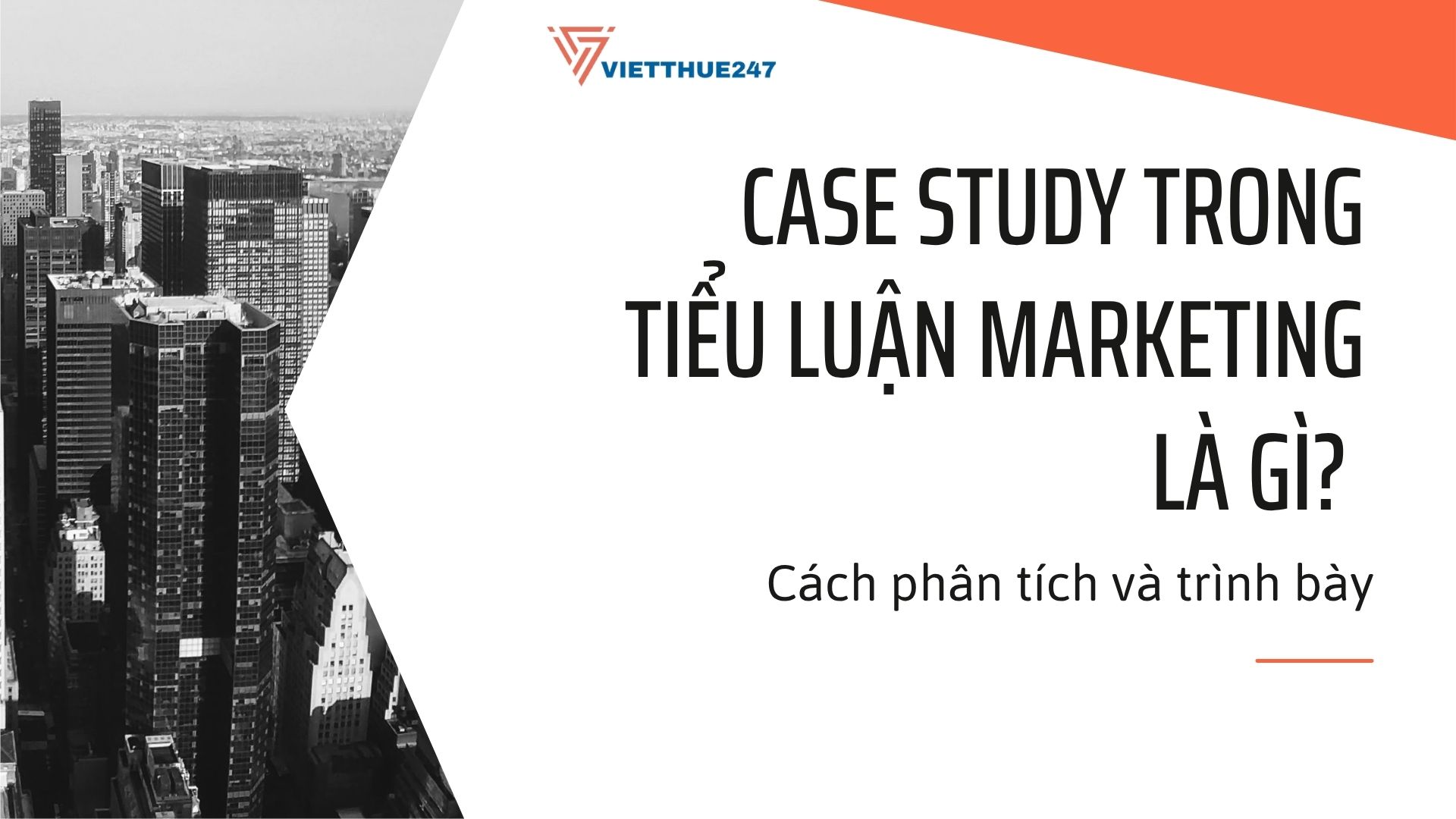 Case study trong tiểu luận marketing là gì?