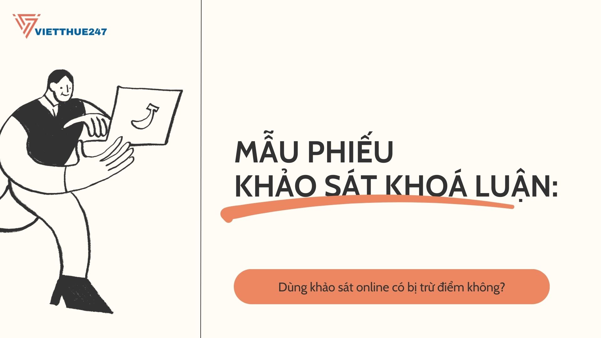 Mẫu phiếu khảo sát khóa luận tốt nghiệp