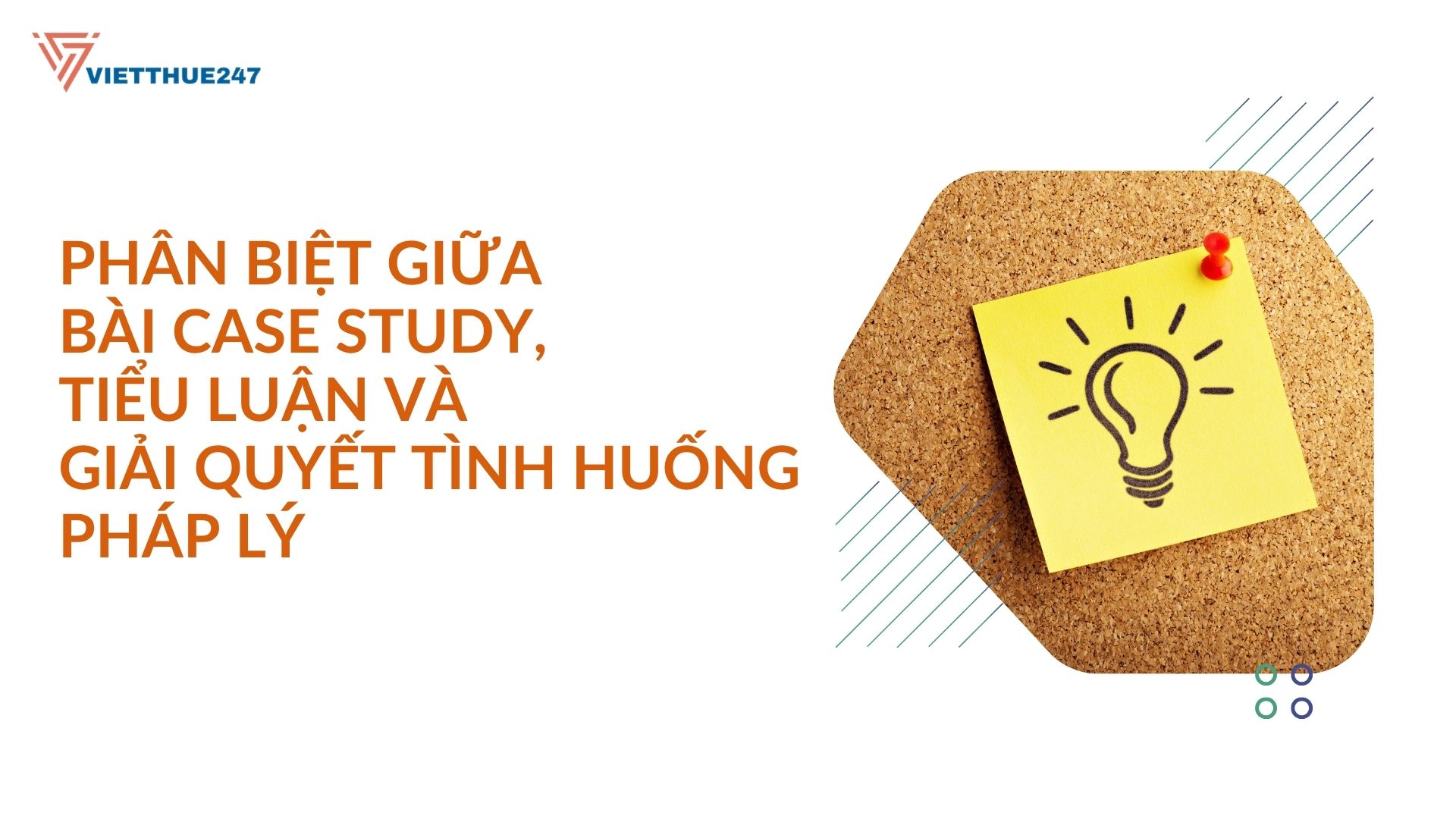 Phân Biệt Bài Case Study, Tiểu Luận Và Giải Quyết Tình Huống Pháp Lý