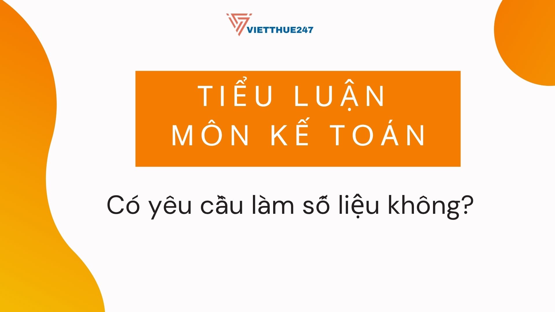 Tiểu luận môn Kế toán