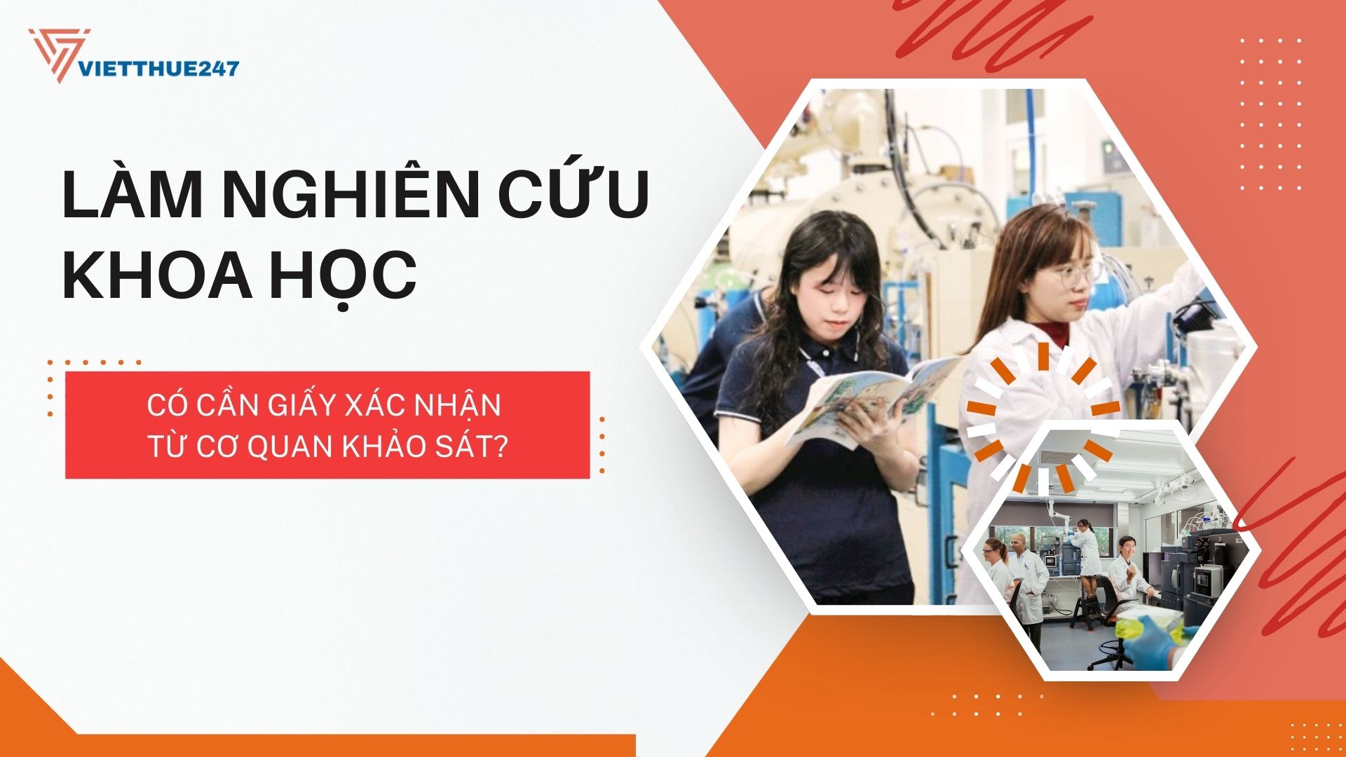 Làm nghiên cứu khoa học có cần giấy xác nhận từ cơ quan khảo sát