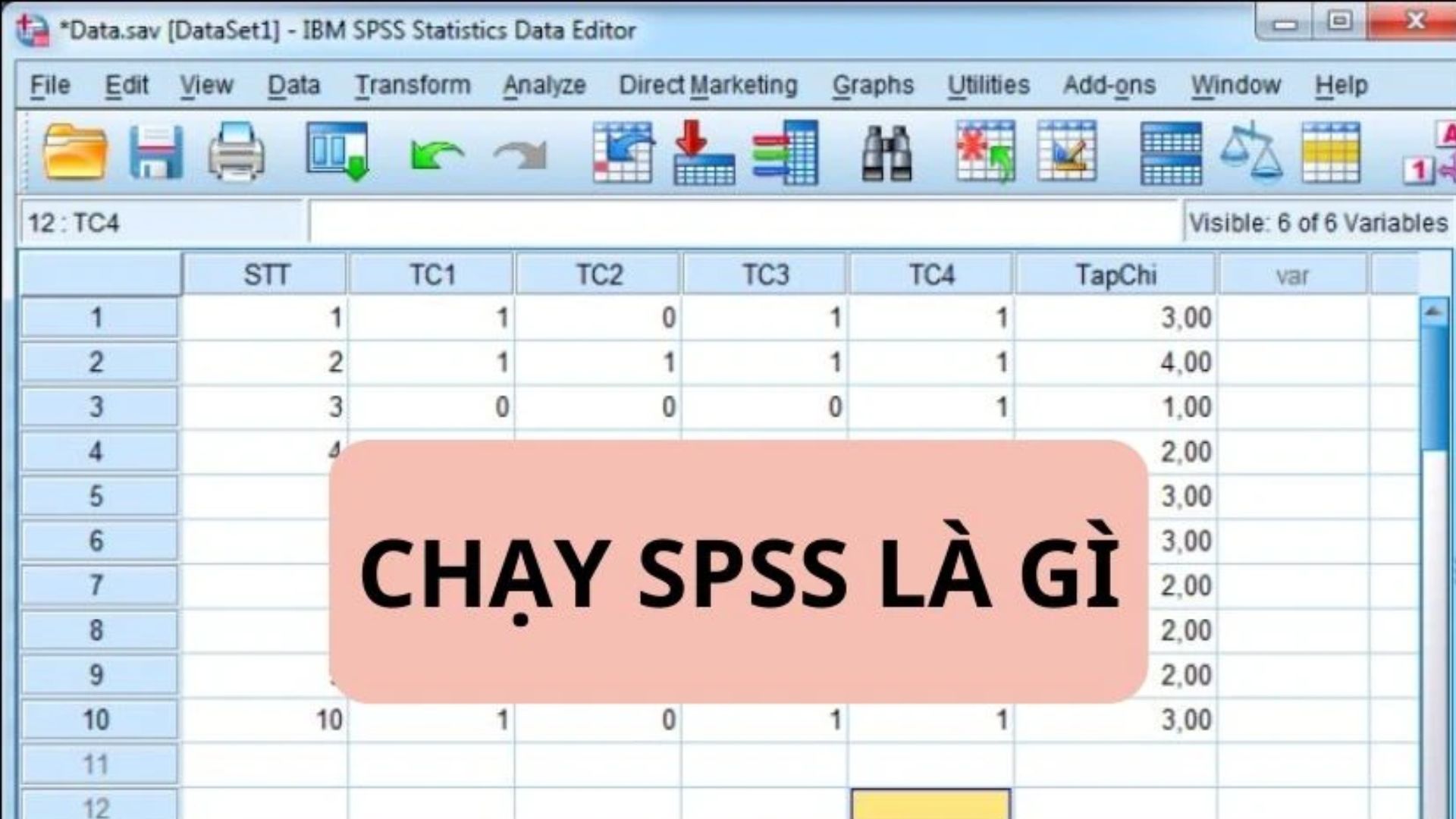 Phần Mềm SPSS/Amos Trong Phân Tích Dữ Liệu Luận Văn