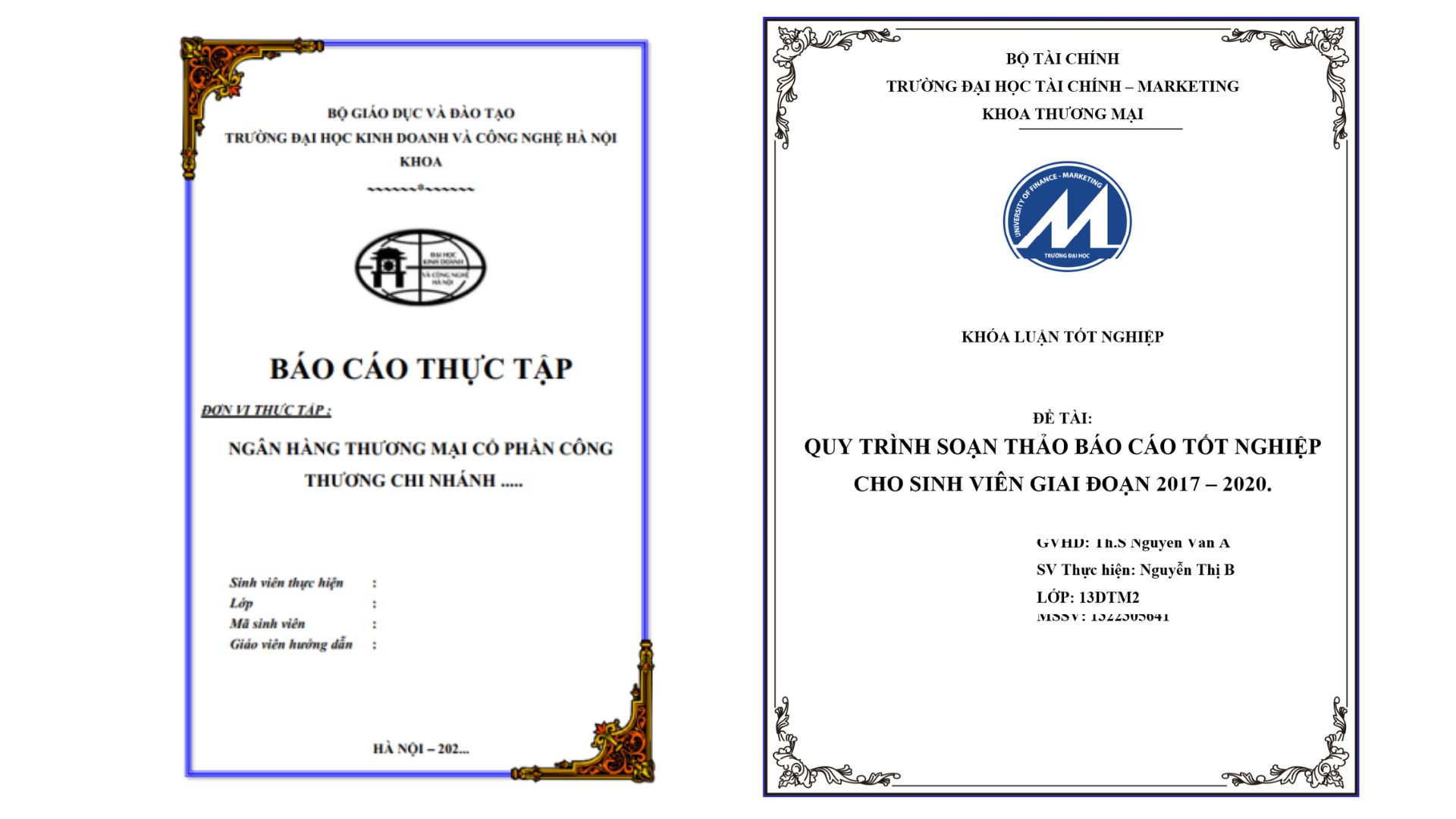 Trang Bìa Báo Cáo Thực Tập Là Gì?