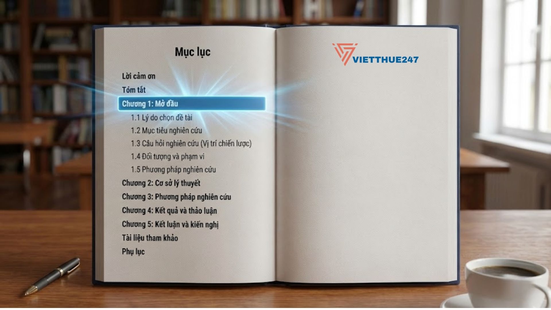 Cách viết câu hỏi mô tả trong luận văn