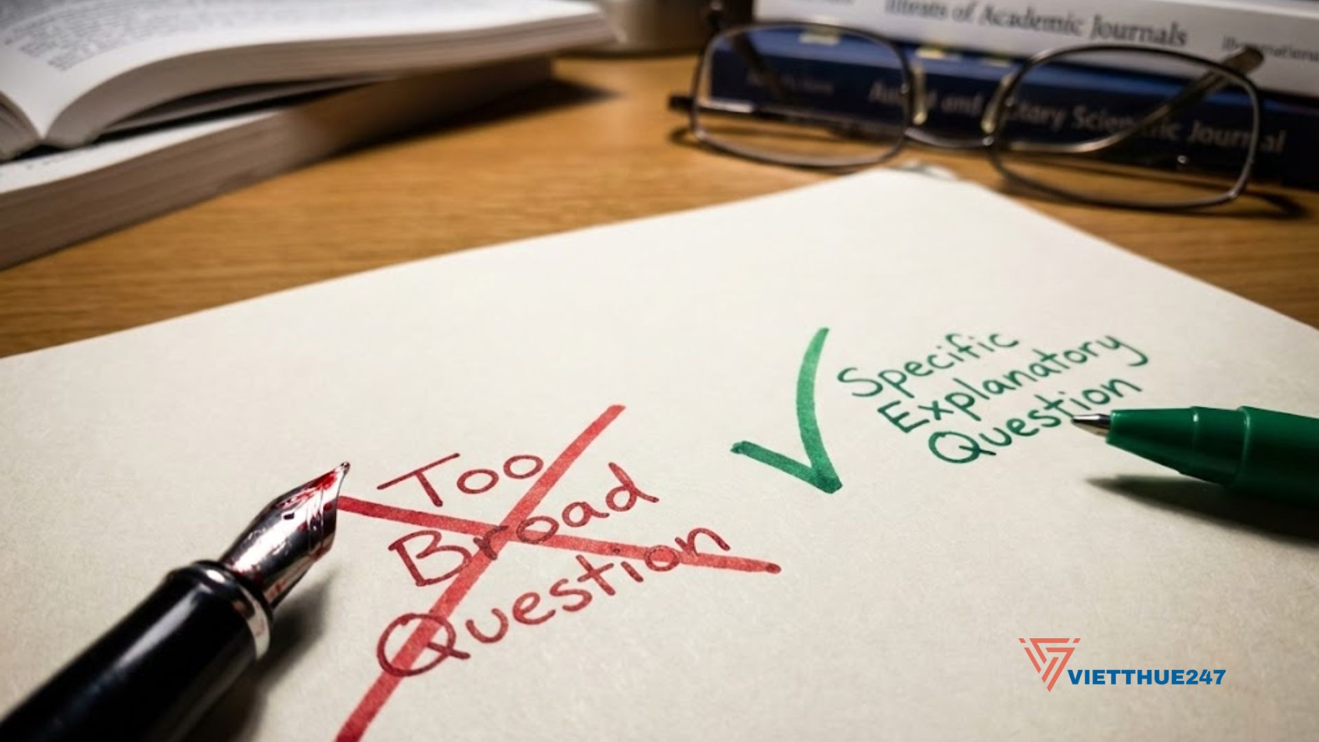 Câu hỏi giải thích trong luận văn là gì?