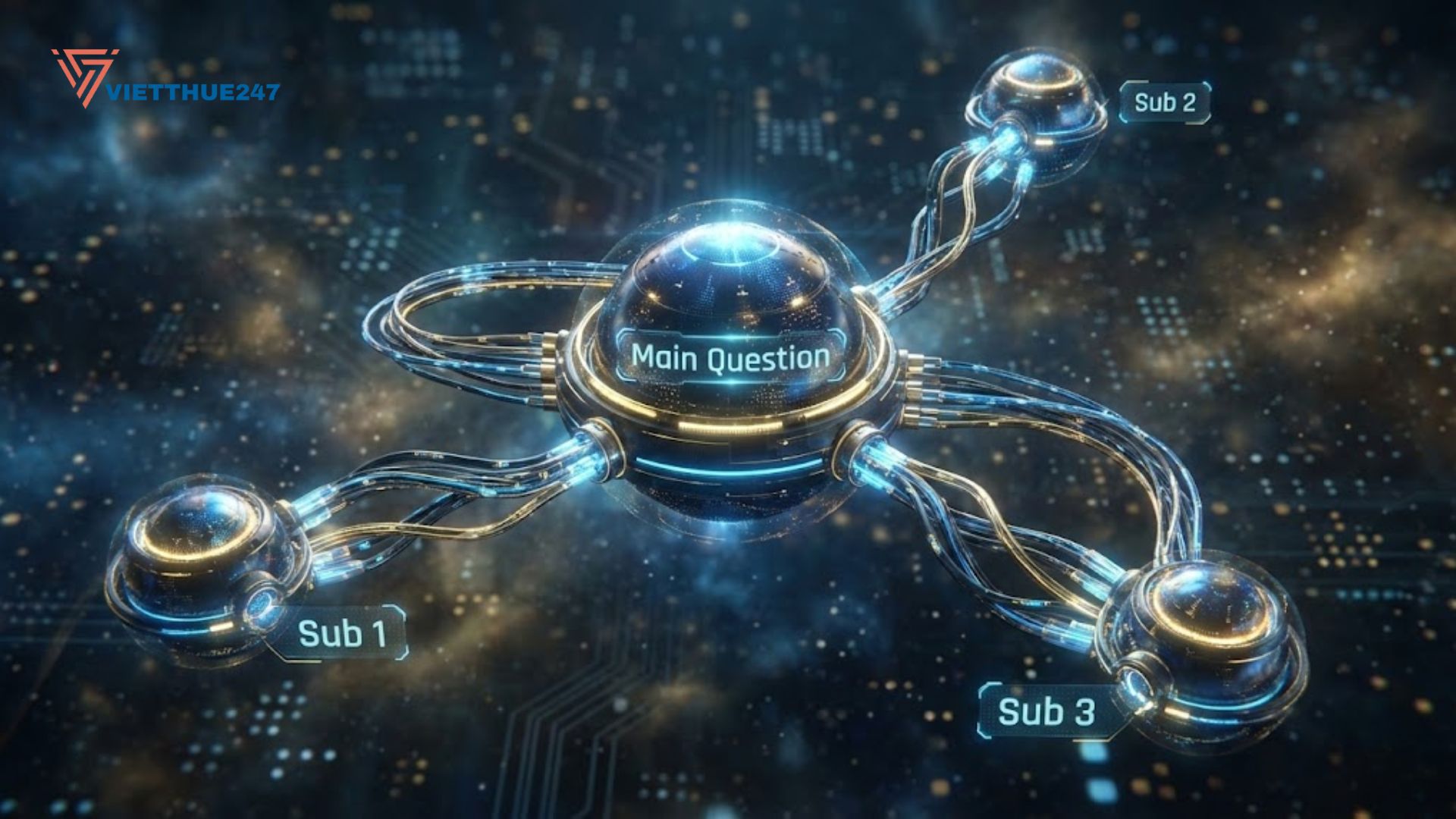 Câu hỏi phụ giúp phân rã vấn đề lớn thành các khía cạnh cụ thể để dễ dàng giải quyết.