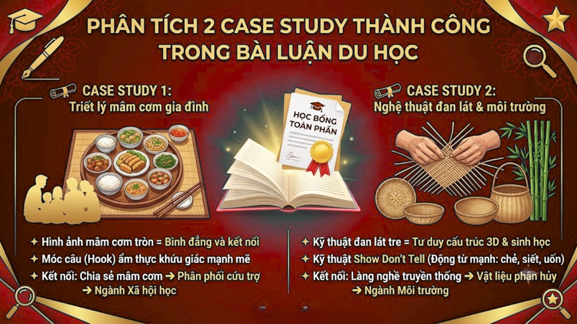 Phân tích ví dụ bài luận du học mang bản sắc văn hóa Việt Nam thành công