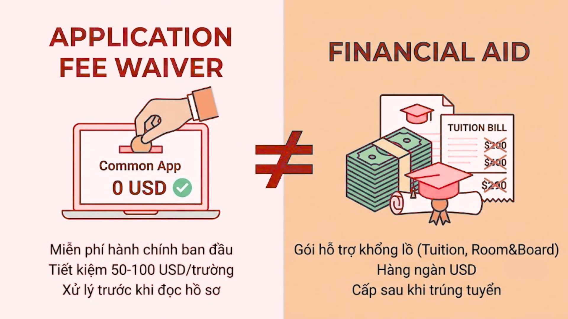Application Fee Waiver Là Gì? Sự Khác Biệt Giữa Fee Waiver Và Financial Aid