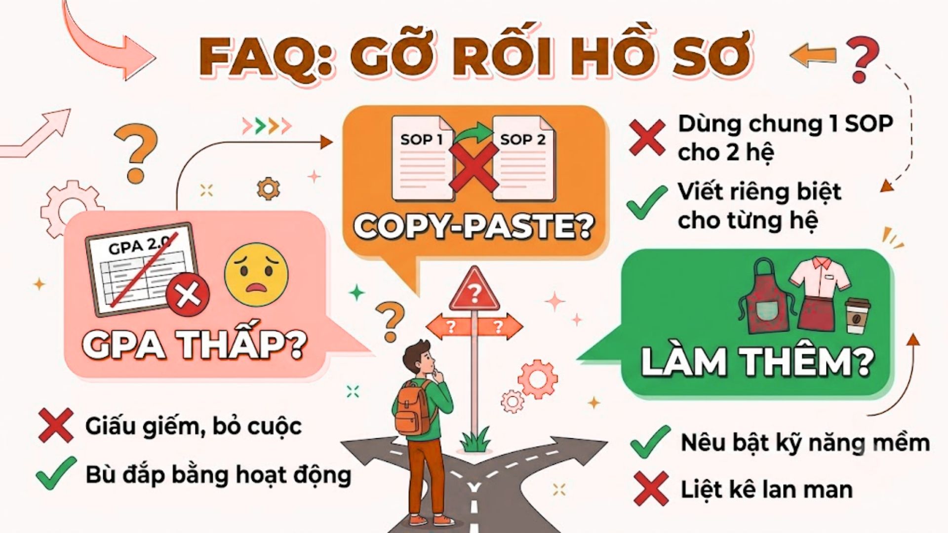 Câu hỏi thường gặp về cách viết bài luận SOP (FAQs)