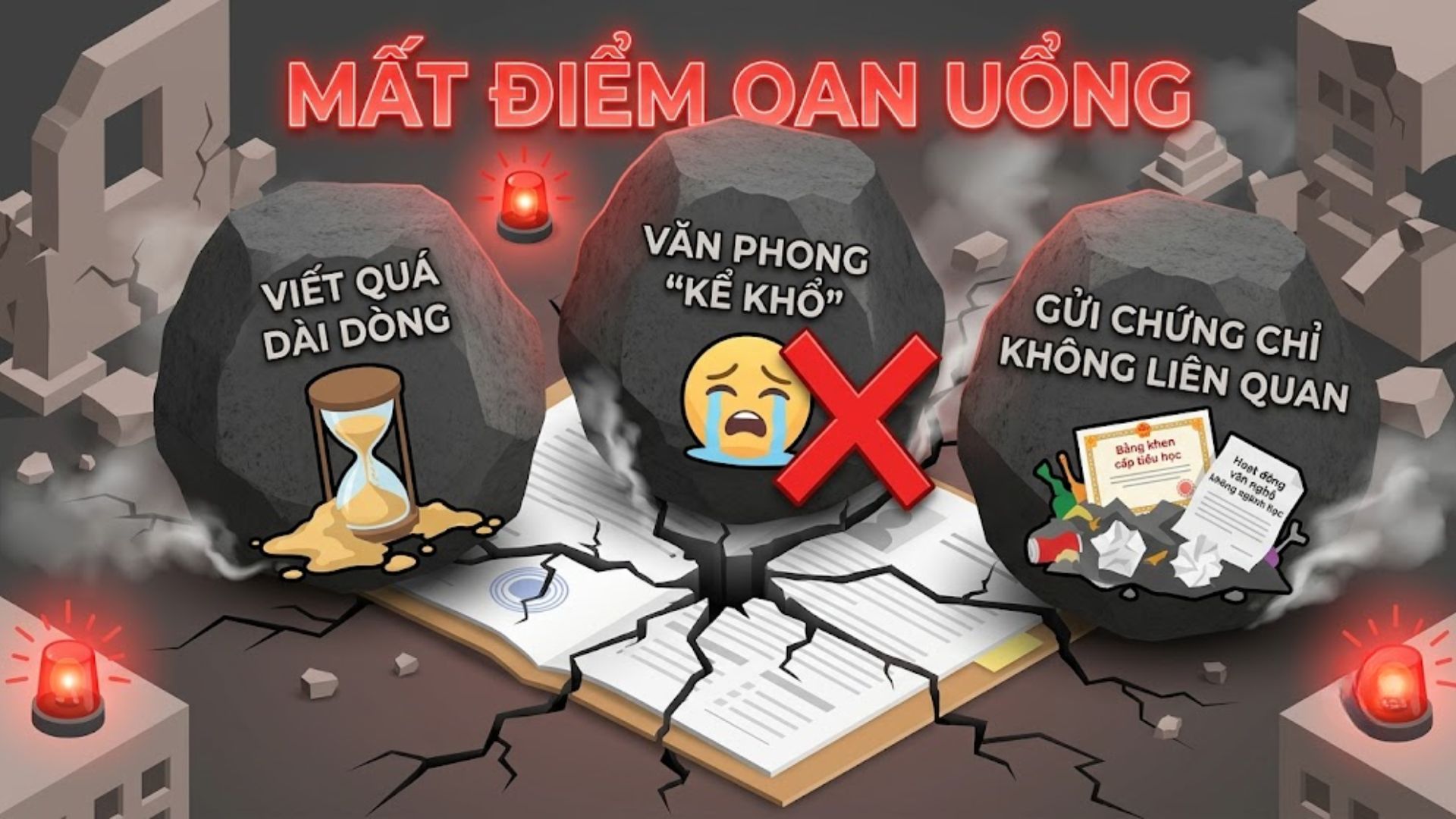 Những Sai Lầm Khi Viết Optional Essay Khiến Hồ Sơ Của Bạn Bị Mất Điểm