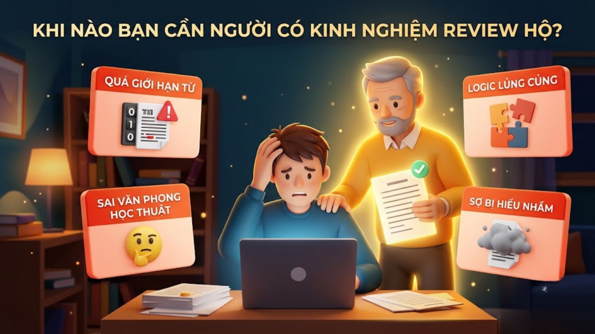 Lời khuyên bổ sung: Khi nào cần người có kinh nghiệm review hộ?