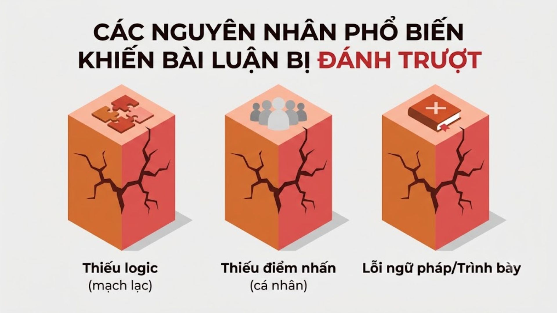 Các Nguyên Nhân Phổ Biến Khiến Bài Luận Xin Học Bổng Bị Đánh Trượt