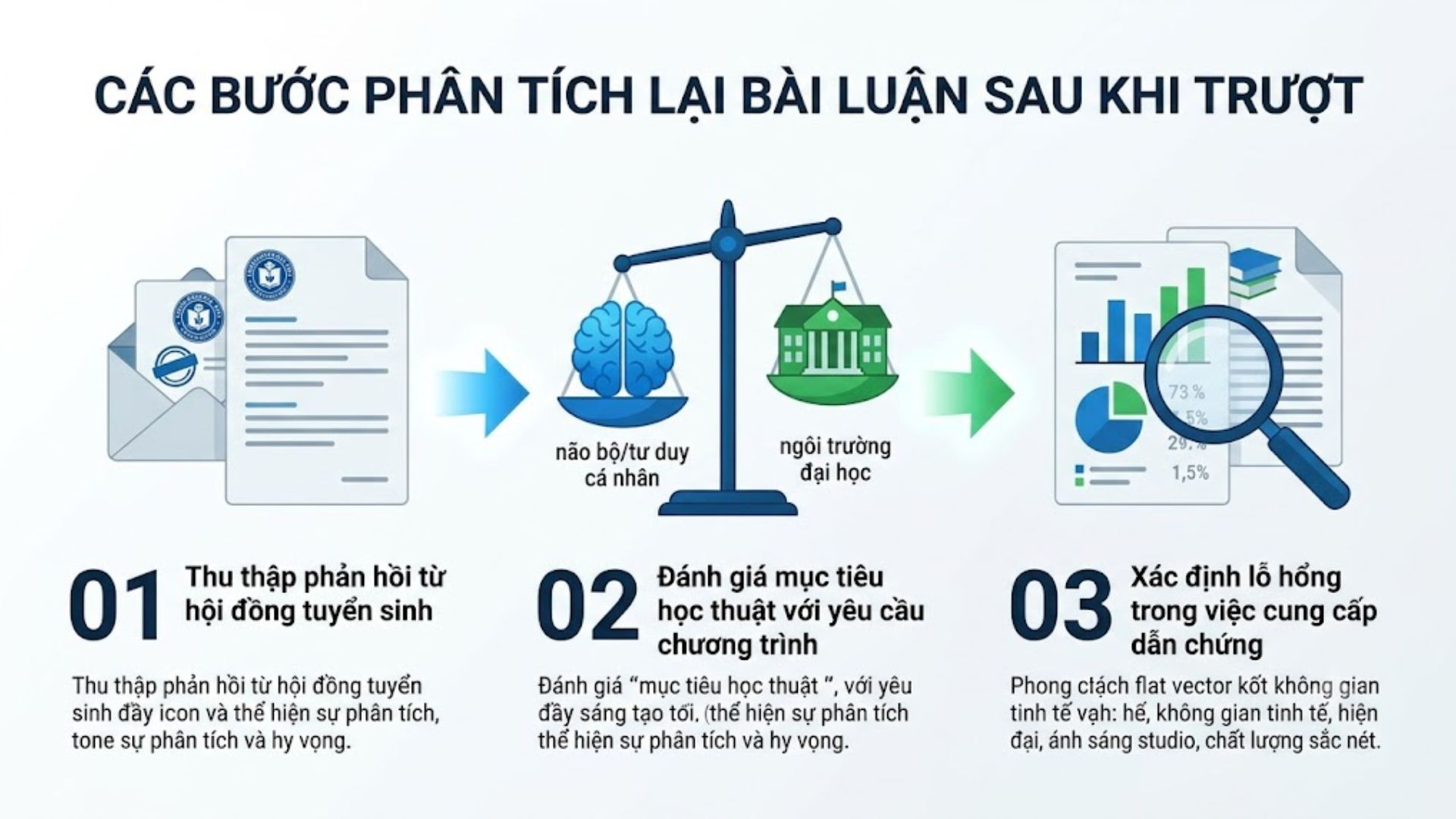 Các Bước Phân Tích Lại Bài Luận Xin Học Bổng Sau Khi Trượt